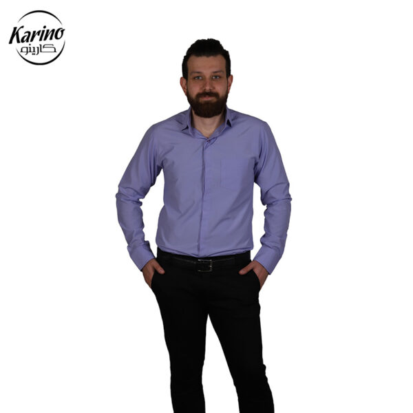 لباس سالن کار مردانه مشکی یاسی (2)