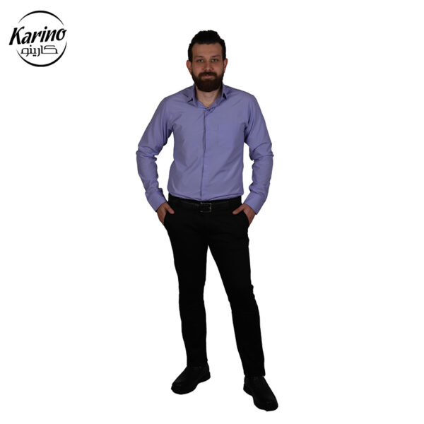 لباس سالن کار مردانه مشکی یاسی