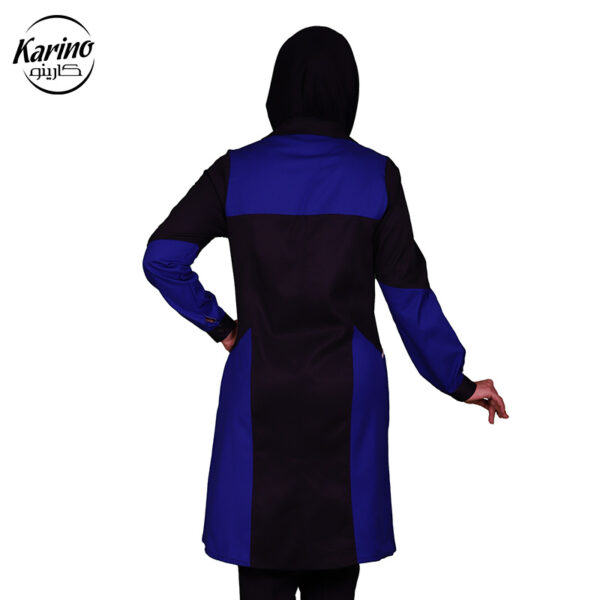 لباس صنعتی زنانه طرح سیلور رنگ سورمه‌ای و آبی (3)