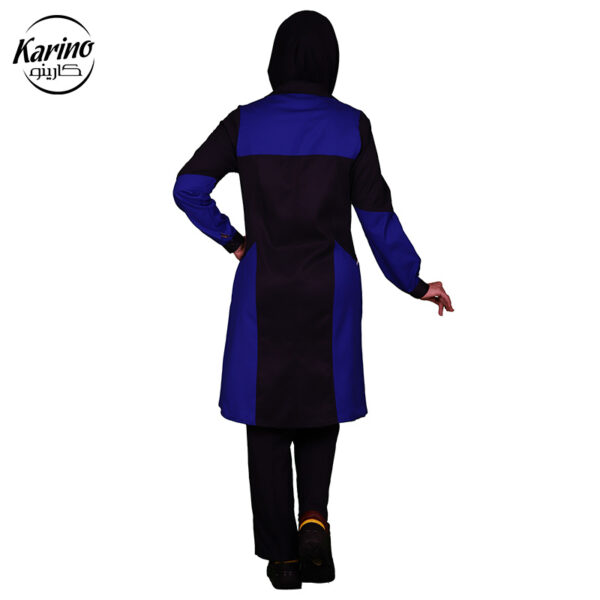 لباس صنعتی زنانه طرح سیلور رنگ سورمه‌ای و آبی (4)