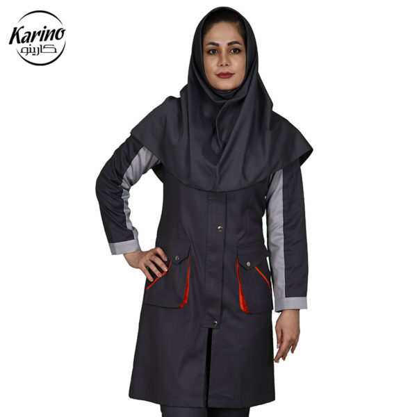 لباس کار صنعتی بانوان طرح بوفالو (2)