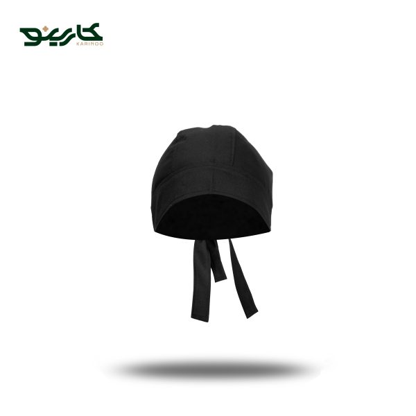 کلاه آشپزی مدل ترکی رنگ مشکی