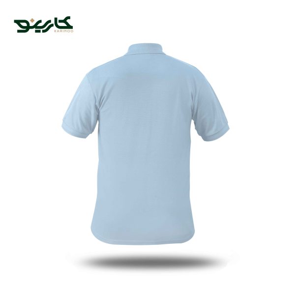 تیشرت یقه دار مردانه جودون رنگ آبی آسمانی