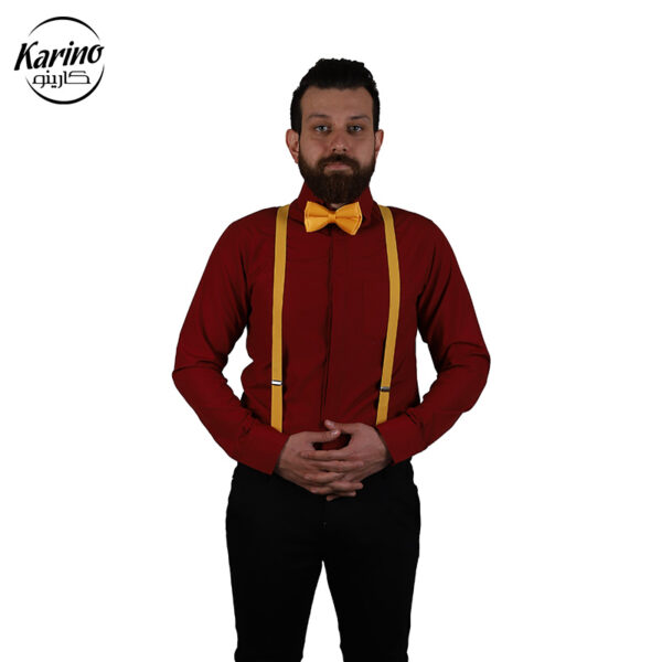 ست لباس سالن کار زرشکی و مشکی (2)