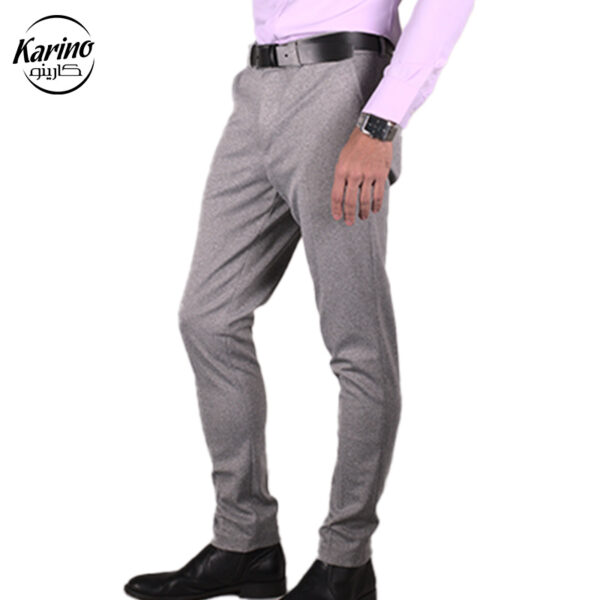 لباس سالن کار رستوران رنگ طوسی و یاسی (3)