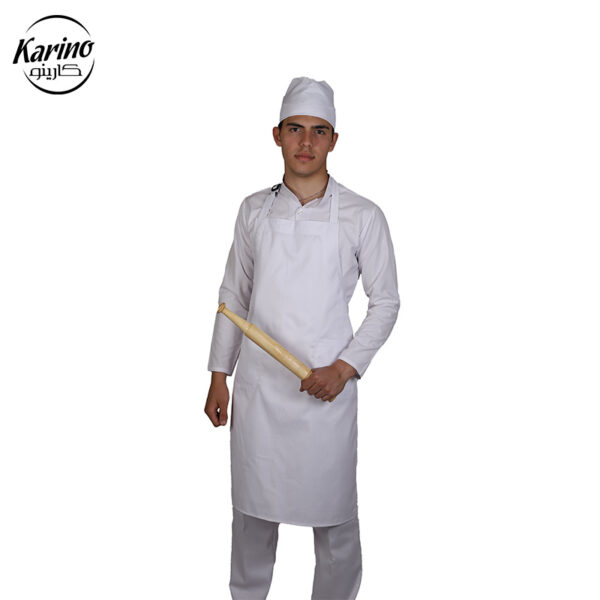 لباس سرآشپز رنگ سفید