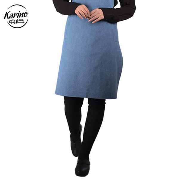 لباس باریستا زنانه رنگ مشکی آبی (1)