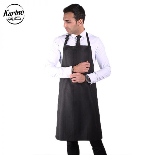 لباس باریستا مردانه رنگ سفید مشکی (3)