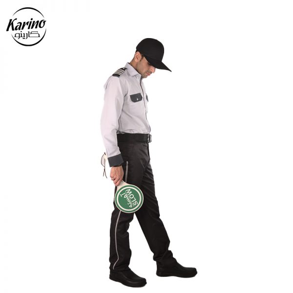 لباس فرم نگهبانی طوسی مشکی کارینو (1)