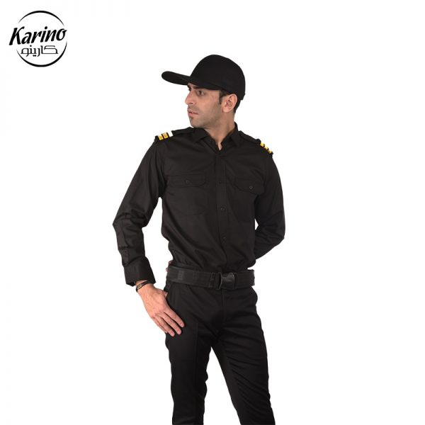لباس فرم نگهبانی مشکی کارینو (1)