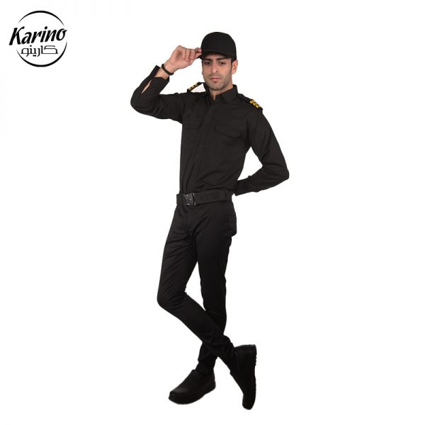 لباس فرم نگهبانی مشکی کارینو (2)