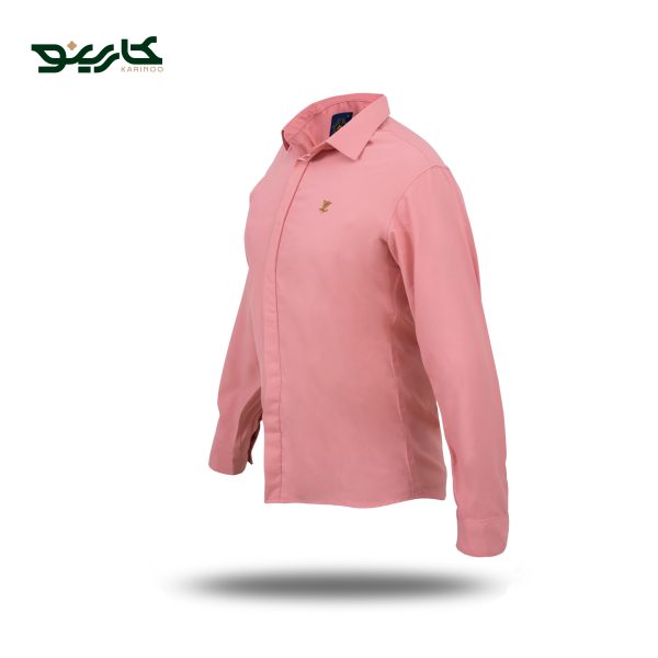 پیراهن مردانه آستین بلند گلبهی