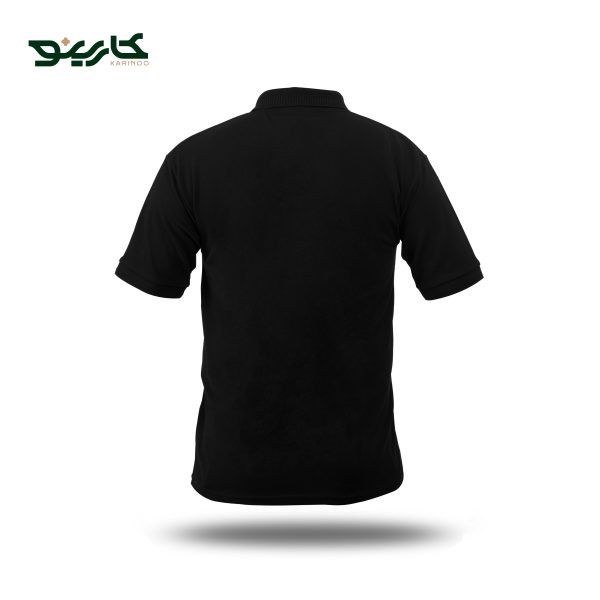 تیشرت یقه دار مردانه جودون رنگ مشکی