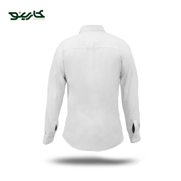 پیراهن مردانه آستین بلند سفید