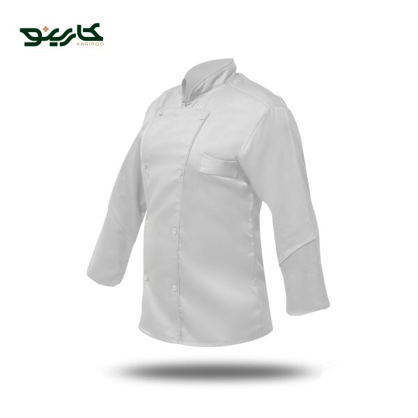 شف کت قاپکدار سفید