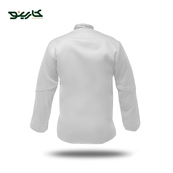 شف کت قاپکدار سفید