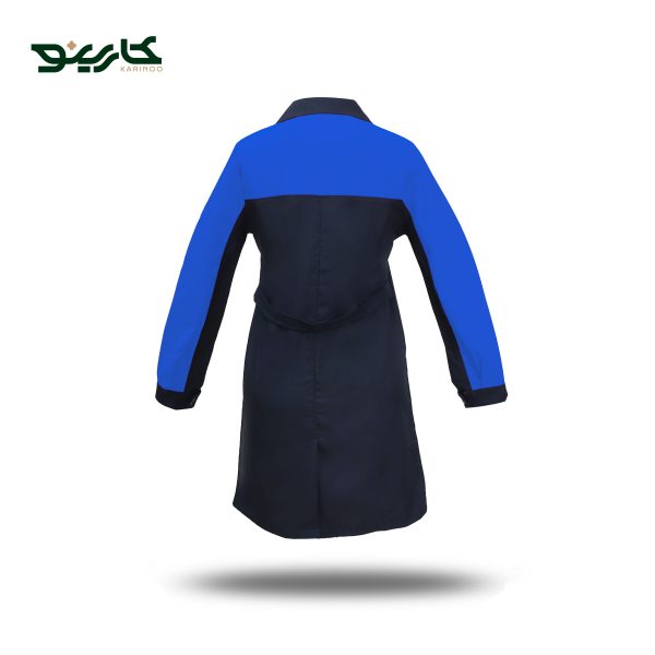 روپوش کارگاهی سرمه ای آبی