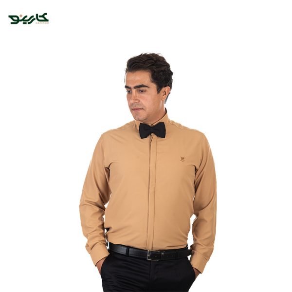 لباس سالن کار مردانه آجری مشکی