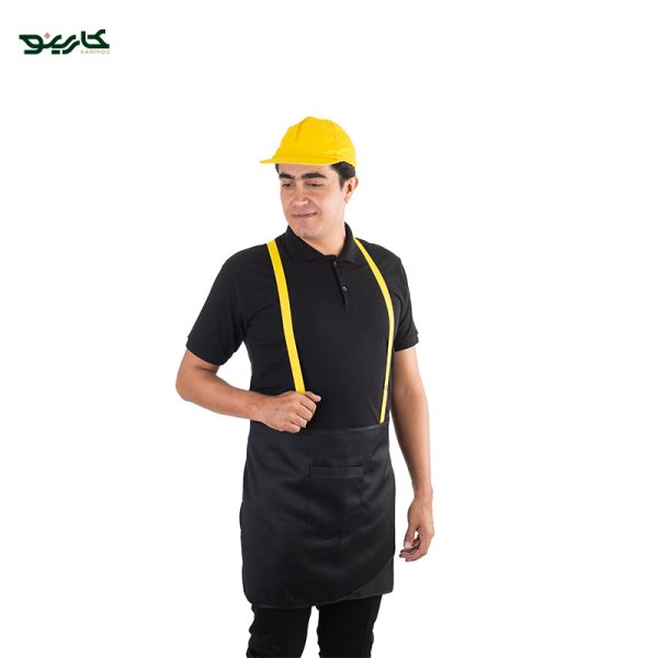 لباس فست فود مشکی و زرد