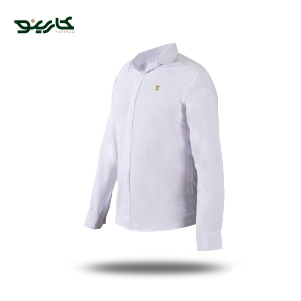 پیراهن مردانه آستین بلند استخوانی