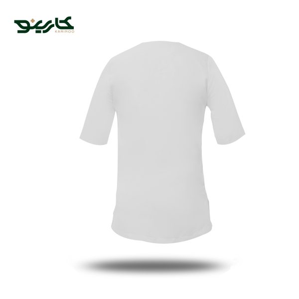 روپوش آشپزی مردانه طوسی استخوانی