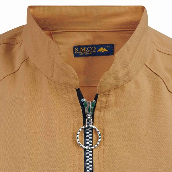 روپوش فست فودی زیپ دار نخودی