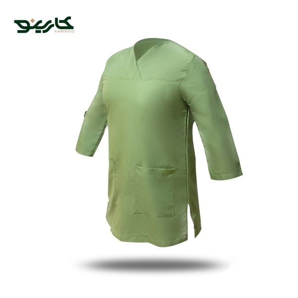 روپوش آشپزی زنانه سبز