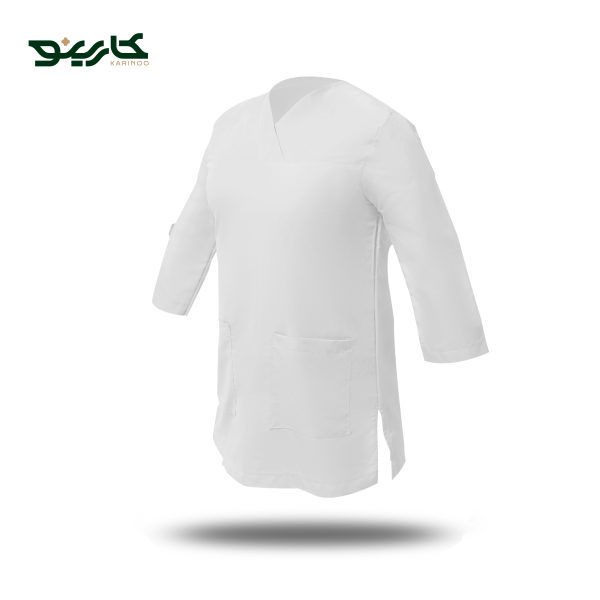 روپوش آشپزی زنانه سفید
