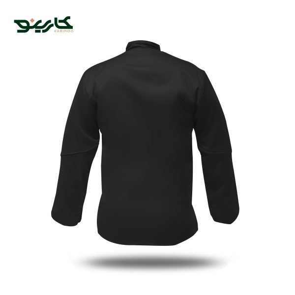 شف کت قاپکدار مشکی