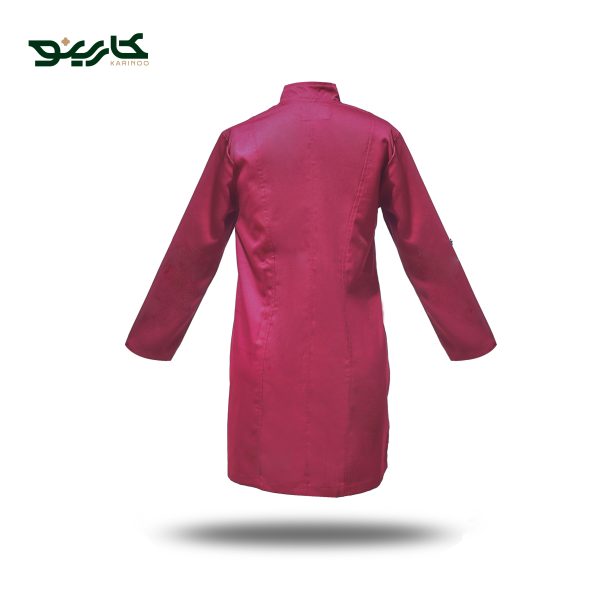 شف کت زنانه زرشکی طرح گارنت