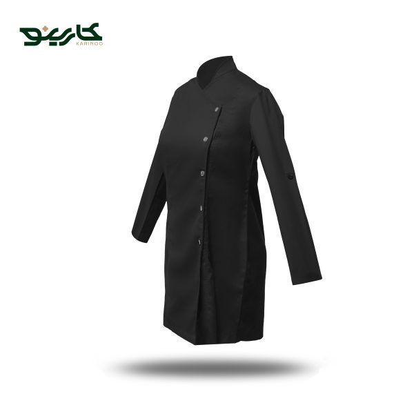 شف کت زنانه مشکی طرح گارنت