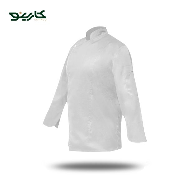 شف کت مردانه سفید طرح اپال