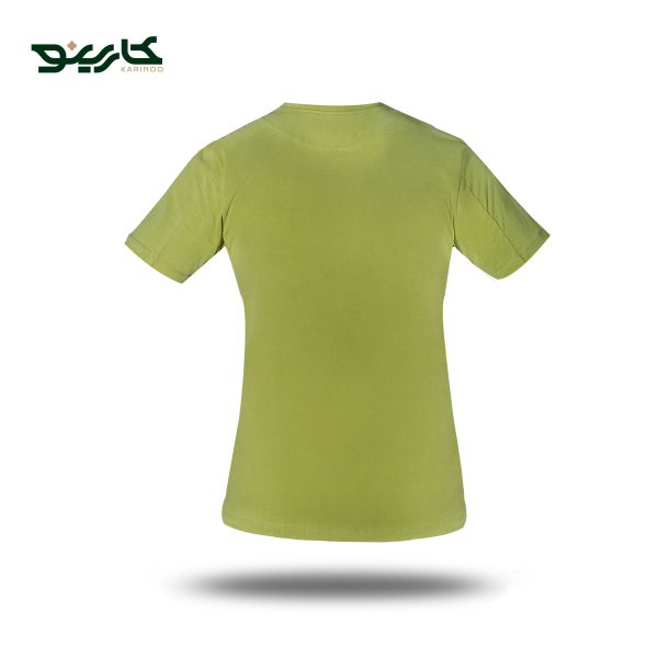 تیشرت یقه گرد سبز