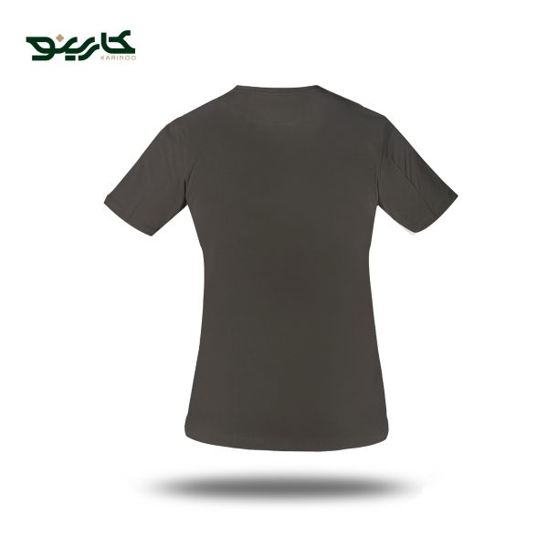 تیشرت یقه گرد سبز یشمی