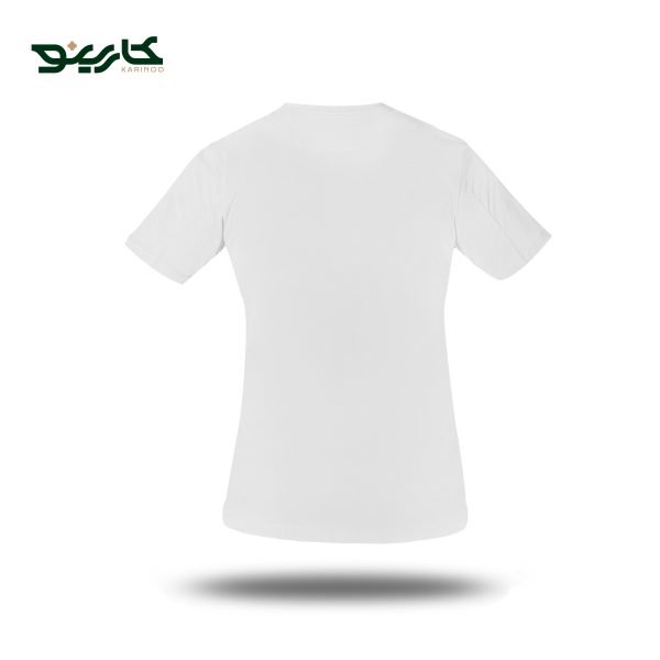 تیشرت یقه گرد سفید