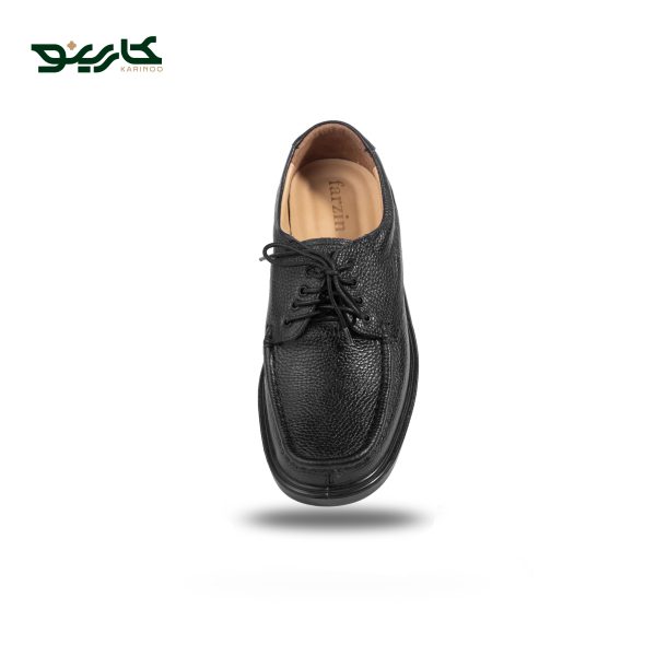 کفش مردانه چرم بند دار مدل سانترال