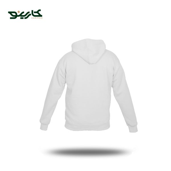هودی سفید ساده و شیک