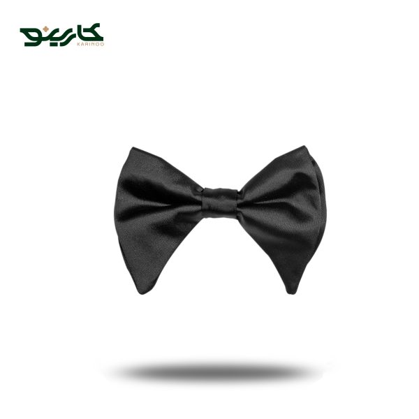 پاپیون کلاسیک ساتن مشکی