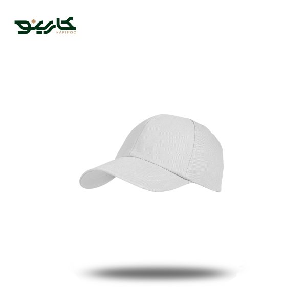 کلاه کپ کتان سفید