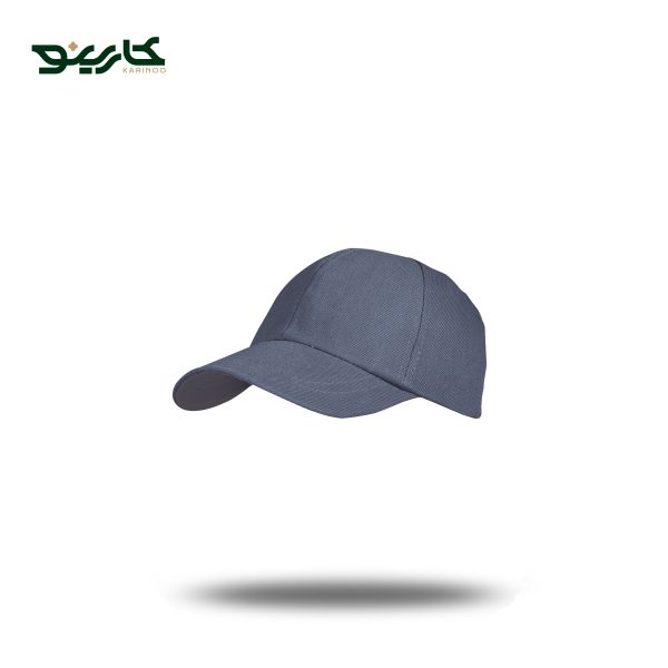 کلاه کپ کتان طوسی