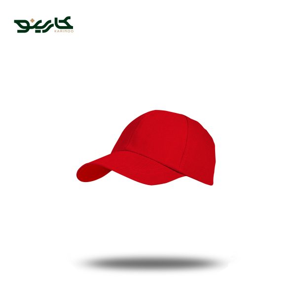 کلاه کپ کتان قرمز