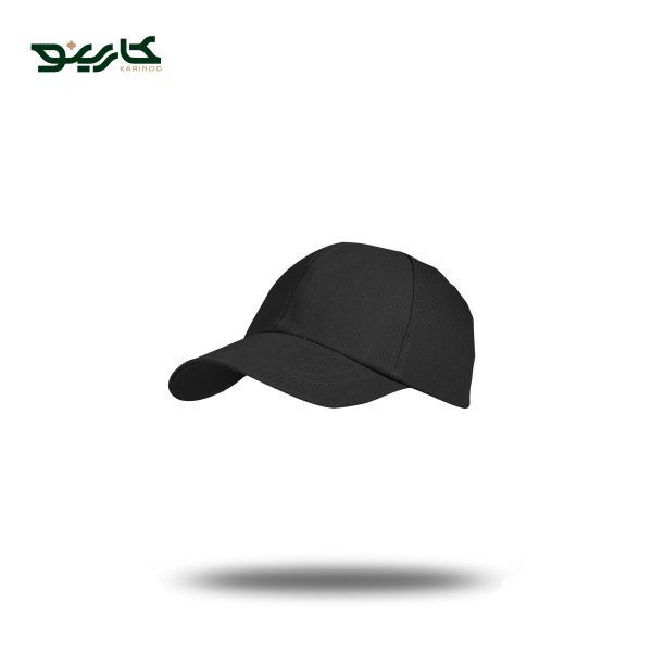 کلاه کپ کتان مشکی