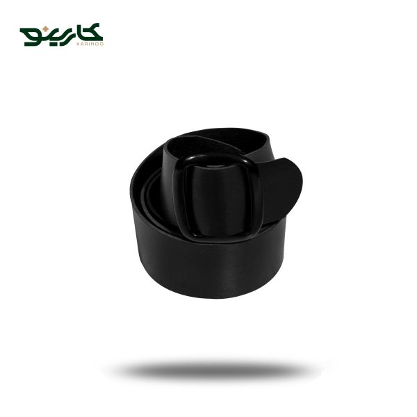 کمربند مشکی ساده زنانه